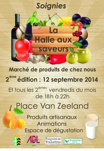 12/09 Marché des producteurs locaux à Soignies: 2ème édition!