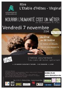 07/11 Spectacle "Nourrir l'Humanité, c'est un métier", Virginal