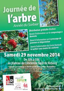 29/11 Journée de l'arbre à l'Ancienne Gare de Rebecq