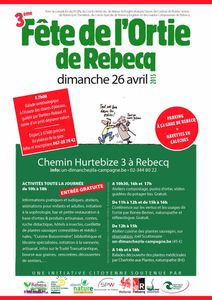 26/04 Fête de l'Ortie à Rebecq