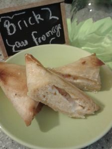 Bricks aux fromages