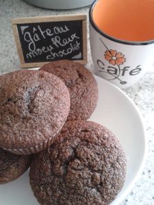 Petits gâteaux moelleux au chocolat