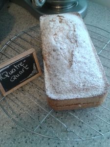 Quatre quart fourré au chocolat