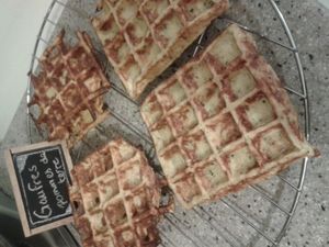 Gaufres aux pommes de terre