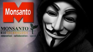 Anonymous: monsanto visé par une campagne de piratage :)