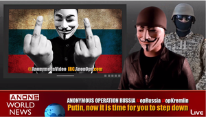 Anonymous: #OpRussia et #OpKremlin