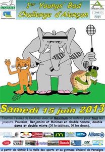 1er Youngs' Badminton Challenge d'Alençon