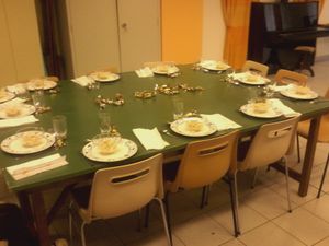 Atelier cuisine du 22/12/2014 : repas de Noël