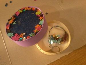 Atelier créatif : Boite à bijou d'Ivan 7 ans