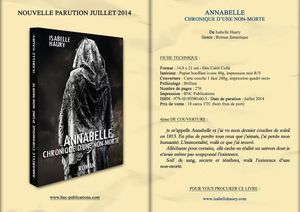 Annabelle Chronique D'Une Non-Morte : Présentation de l'imprimeur !