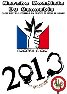 Paris et régions : marche mondiale du Cannabis