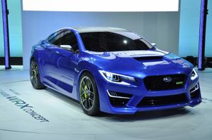 Subaru Viziv et WRX à Francfort