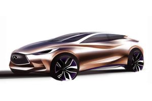 Francfort : Infiniti Q30 Concept
