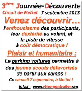 3e Rétrorganisation à Mettet