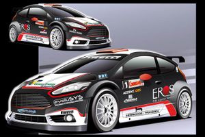 Rallye du Condroz-Huy : Cherain au volant d’une Ford Fiesta R5