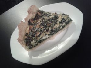 tarte aux épinards