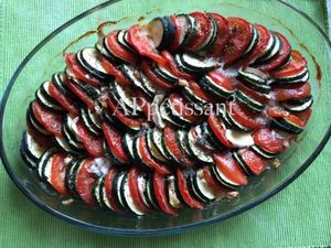 Gratin de légumes au chèvre