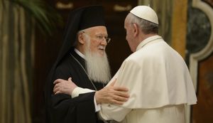Novembre 2014 : Le pape François en Turquie