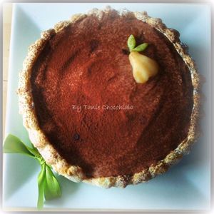Biscuit cuillère / Charlotte poire chocolat