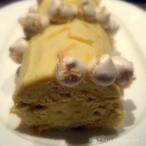 Bûche citron