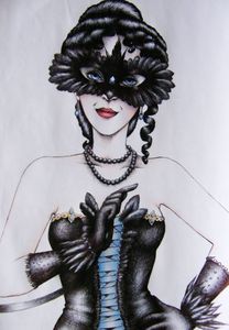 Dessin de Melisande Shahrizai