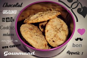 Cookies deux chocolats