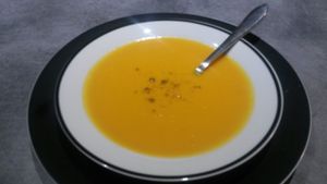 Velouté carottes/ coco et curry