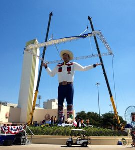 Voici le nouveau Big Tex, plus que jamais star de la Texas State Fair