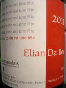 Dégustation Domaine Elian Da Ros du 21 mars 2013
