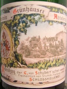 Dégustation Riesling Moselle allemande