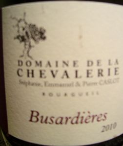DEGUSTATION CHINON / BOURGUEIL/ St NICOLAS de BOURGUEIL