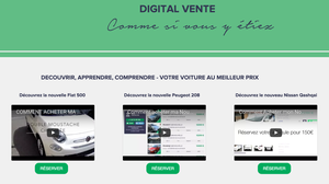 le 1er Site de ventes video-digital automobiles