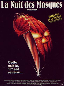 Michaël Myers!! Pose ce couteau! Tu tueras quand ce sera Halloween! Oui, je sais, tu as toujours une bonne excuse pour le sortir, mais soit patient!