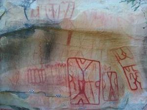 Des peintures préhistoriques trouvées dans une grotte au Mexique