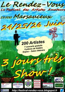 Festival des Artistes Amateurs de Marsauceux (Eure et Loir)