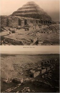 Le complexe funéraire de Djoser et la pyramide à degrés