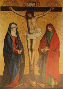 Panneau central du retable