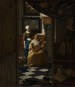 L'usage de la perspective chez Vermeer