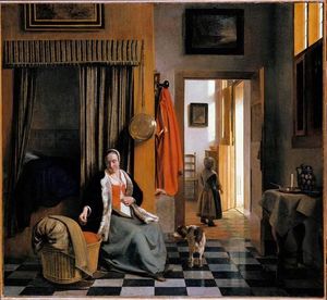 L'usage de la perspective chez Vermeer