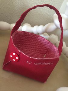 Petit panier de Pâques pour le défi Matiermot n°8