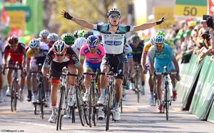 Tour de Romandie: Meersman s'en donne à coeur joie