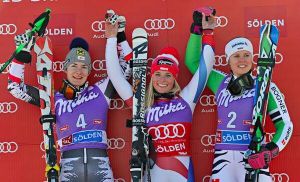 Sölden : La Gut qui déborde les Bleues