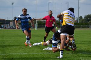 Premier essai pour Alex Tulou au CO