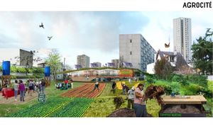 Inauguration des deux premières unités R-Urban à Colombes :