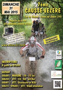 7ème CAUSSE-VEZERE 31/05/2015