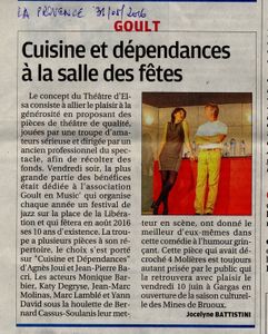 Cuisine et Dépendances à Goult