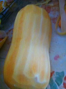 Gratin de butternut au reblochon