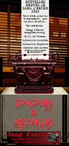 Concours de nouvelles Brèves de Sang d'Encre Vienne 2014