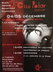 5 et 6-12- Cité polar 2014 à Louviers