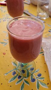 Jus de fruits - Fraise, Banane, Lait
